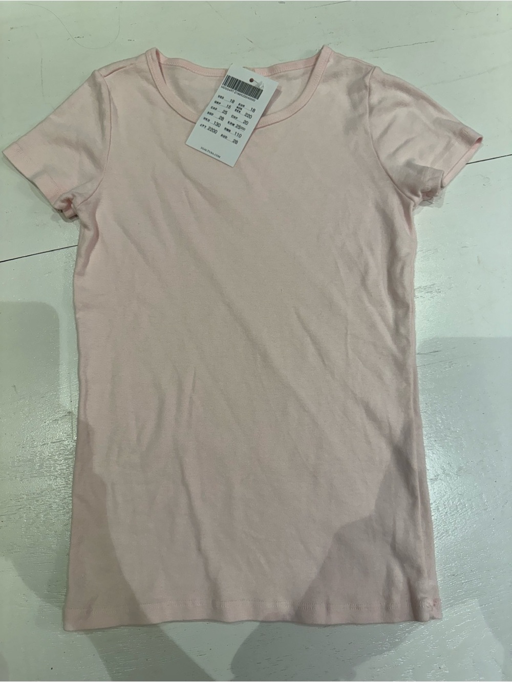 Brandy Melville Baby Pink Tee